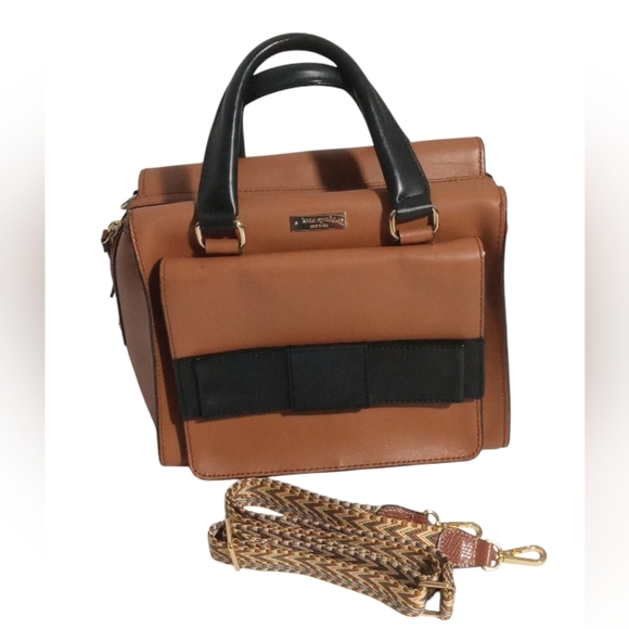kate spade Handbags - Kate Spade Little Kennedy Bow Bridge Leather Bag